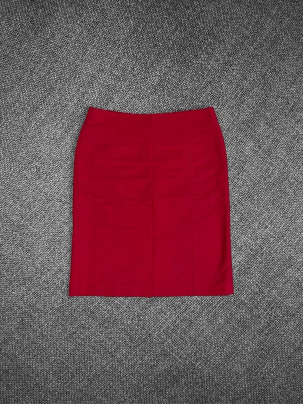 Darjoni Red Fitted Knee Length Skirt Size 4